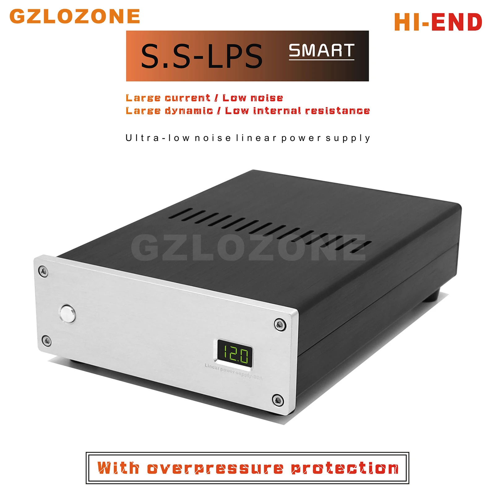 「Don't STEAL」 nanosounds S.S-LPS-1706A Ultra-low Noise Linear Power Supply DC 5V--24V For