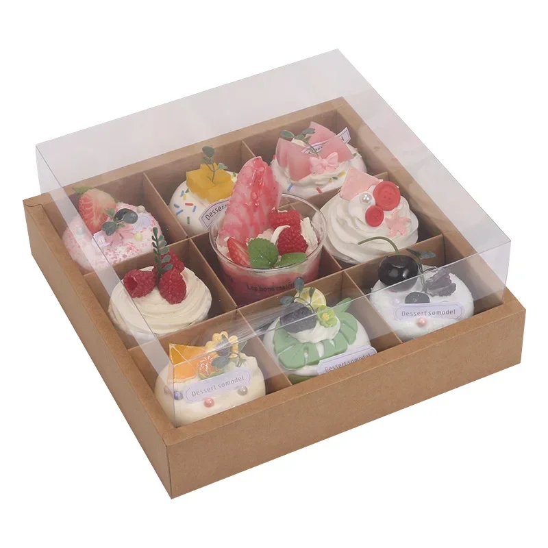 This Clear-Window Cupcake Box Turns Any Homemade Dessert Into a Bakery-Level Masterpiece - SKU DCB01202 - UGI Packaging