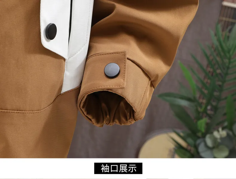 Herren Freizeit-Kapuzenjacken 2026 Frühling Herbst Locker Sitzende Streetwear Mode Cargo-Mäntel Outdoor Kurze Windbreaker-Oberteile für Jugendliche – Detail 17