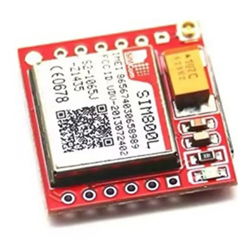 [NEW A09R】 SIM800L GPRS GSM 모듈 코어 쿼드 밴드 TTL 직렬 포트 IPX 인터페이스 Arduino Smart Ph용 PCB 안테나 마이크로 SIM 카드