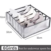 1pc grey 6 girds