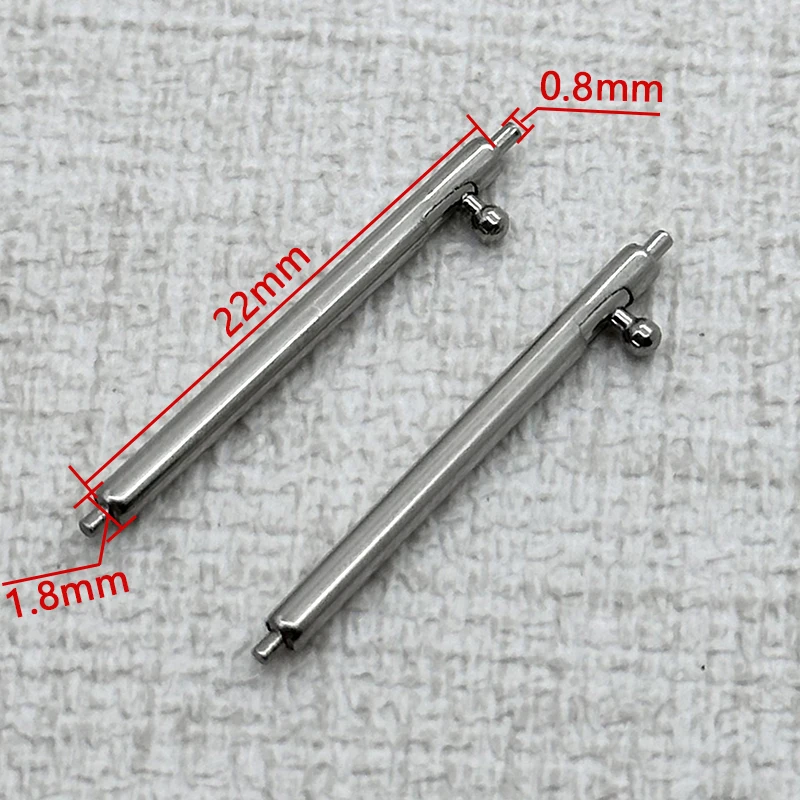 Quick-Release Watch Strap Spring Bars – 1.5mm & 1.8mm