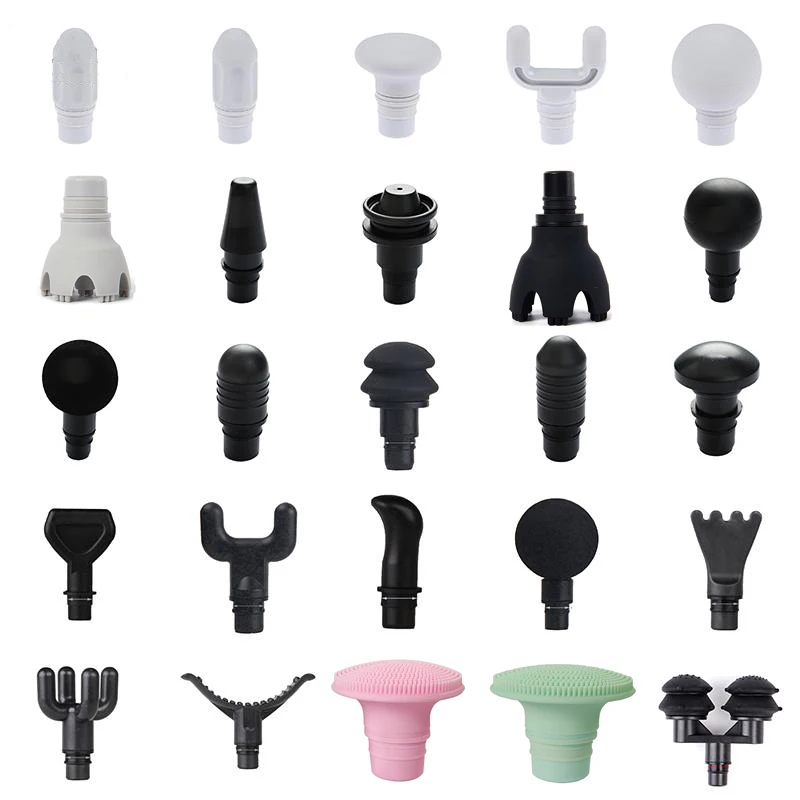 Massage Gun Replacement Heads Muscle Stimulator Body Relaxation Shaping Exercising Fascia Gun 1pc/1set