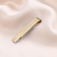 Simple Tie Clip Set Pin 5.5cm Wed Men's Tie Clip Minimalist Tie Clips And Cufflinks Necktie Metal Pins Groomsmen Gifts With Box 3