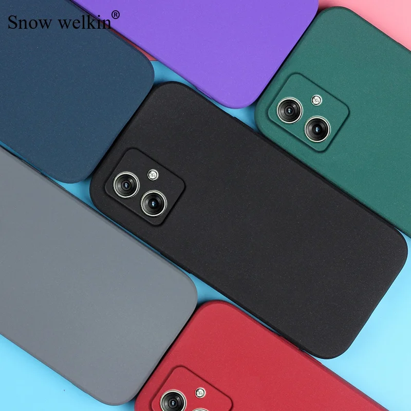 Sand Matte Soft Silicon Full Protect Stoßfest Für Motorola Moto G54 G84 G14 Telefon Fall Abdeckung_voghion.com
