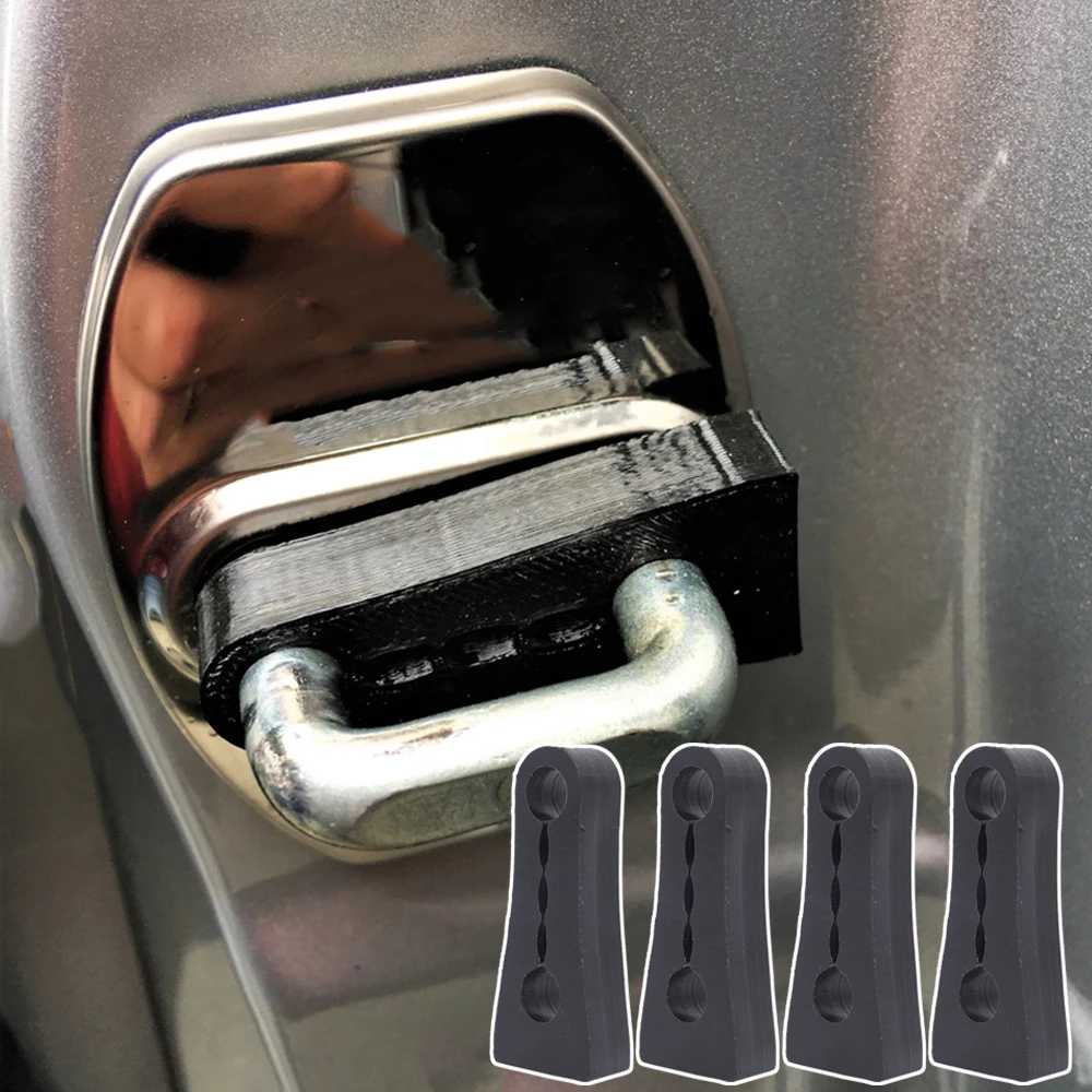 For Toyota Camry XV30 Car Sound Deadener Damper Door Locker Shock Absorber 01-18 Land Cruiser Prado J120 J150 RAV4 XA20 car sound deadener 4X