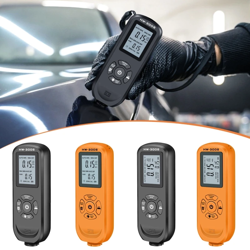 

Paint Thickness Gauge Coating Thickness Gauge with Calibration Sheet Painting