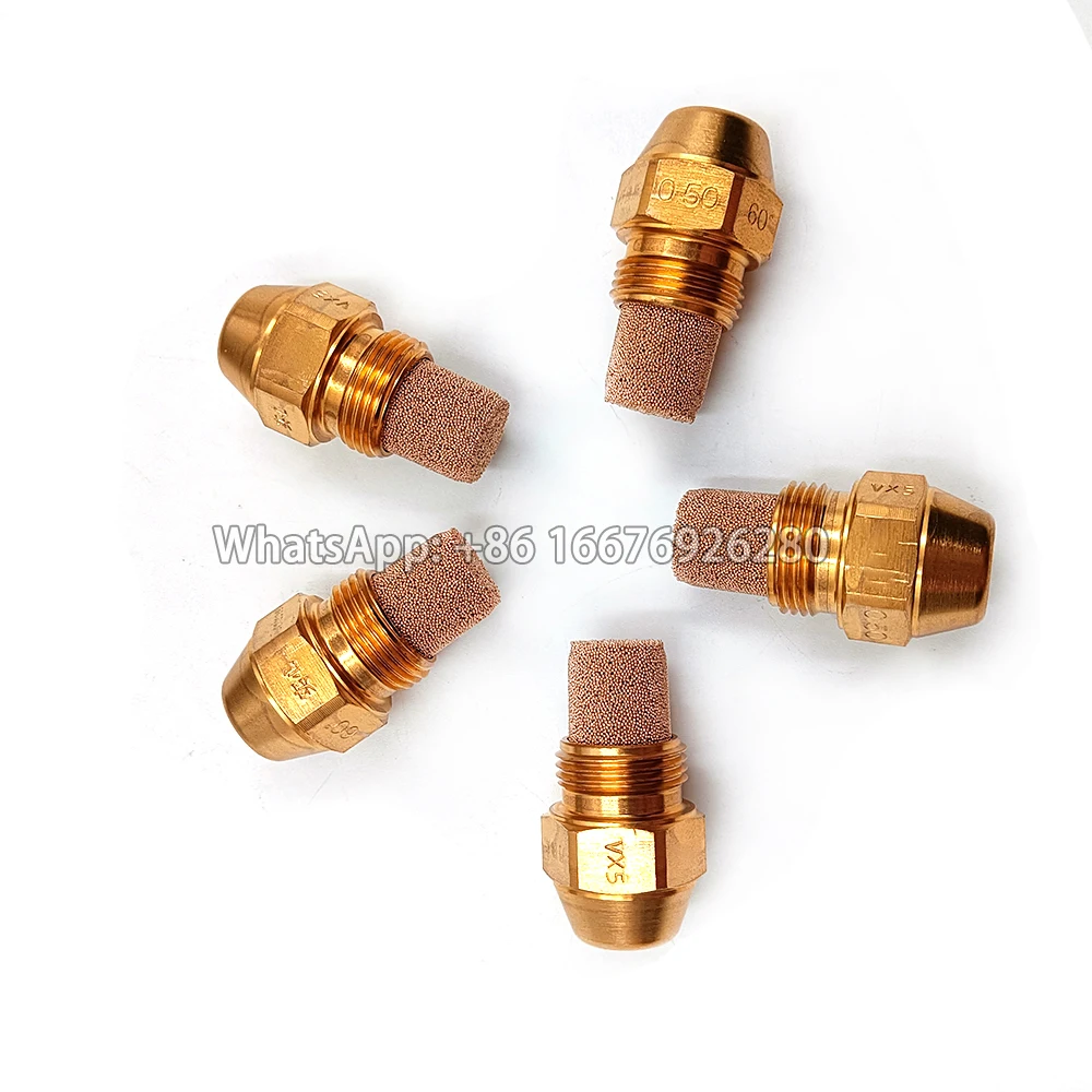Denmark 45,60,80 degree nozzle 0.4-6.0 usgal/h burner oil nozzle, waste oil burner nozzle 5