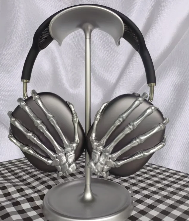 Original Hand Bone Airpods Max Case Ornament Openwork Design