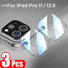 3PCS Camera Protector for Apple iPad Pro 11" 12.9" 10.9 2022 2021 Back Lens Glass HD Tempered Film Clear Cover Accessories 1