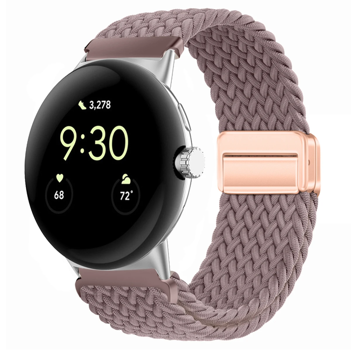 Nylon Braided Magnetic Wristband Bracelet - Universal Fit