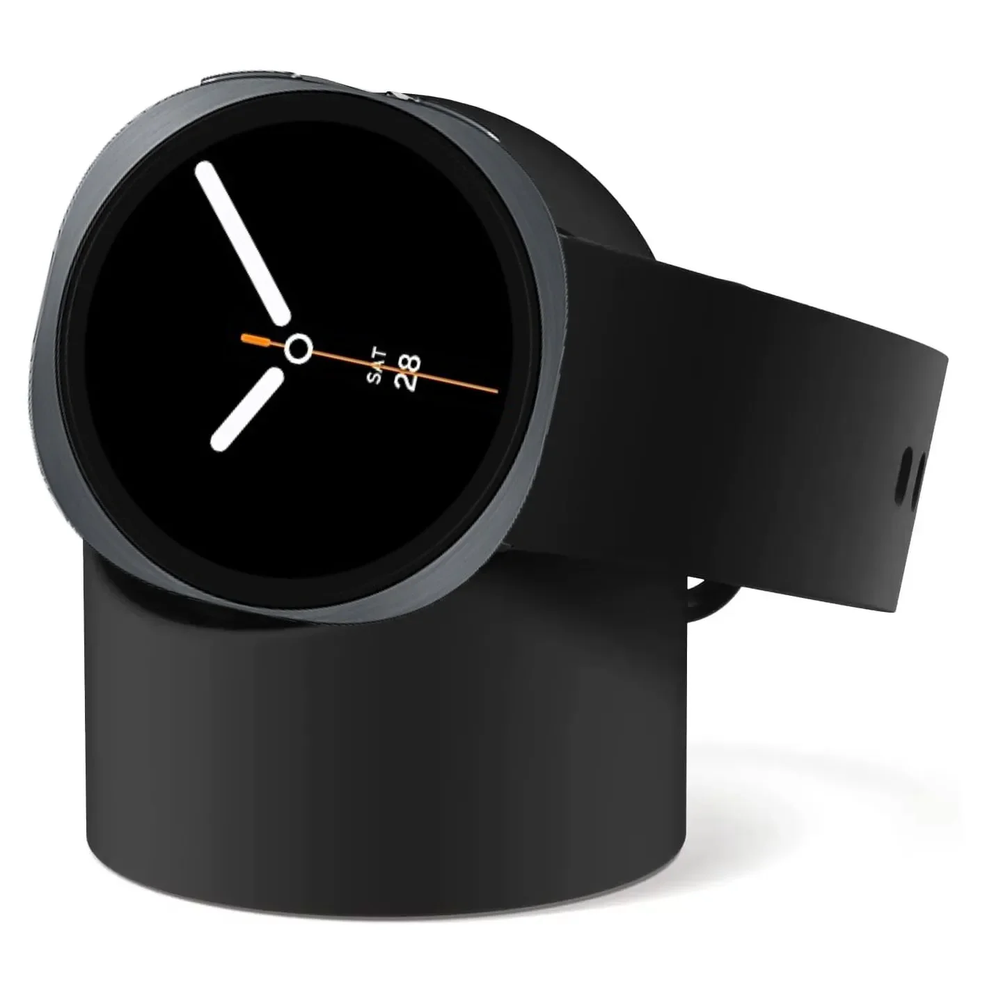 Silikon-Ladesitz, Aufbewahrungssitz für Samsung Galaxy Watch 8/7/6/5/4 40 mm, 44 mm, Ultra 2025, Ladeständer, Watch 8 Classic 46 mm – Detail 7