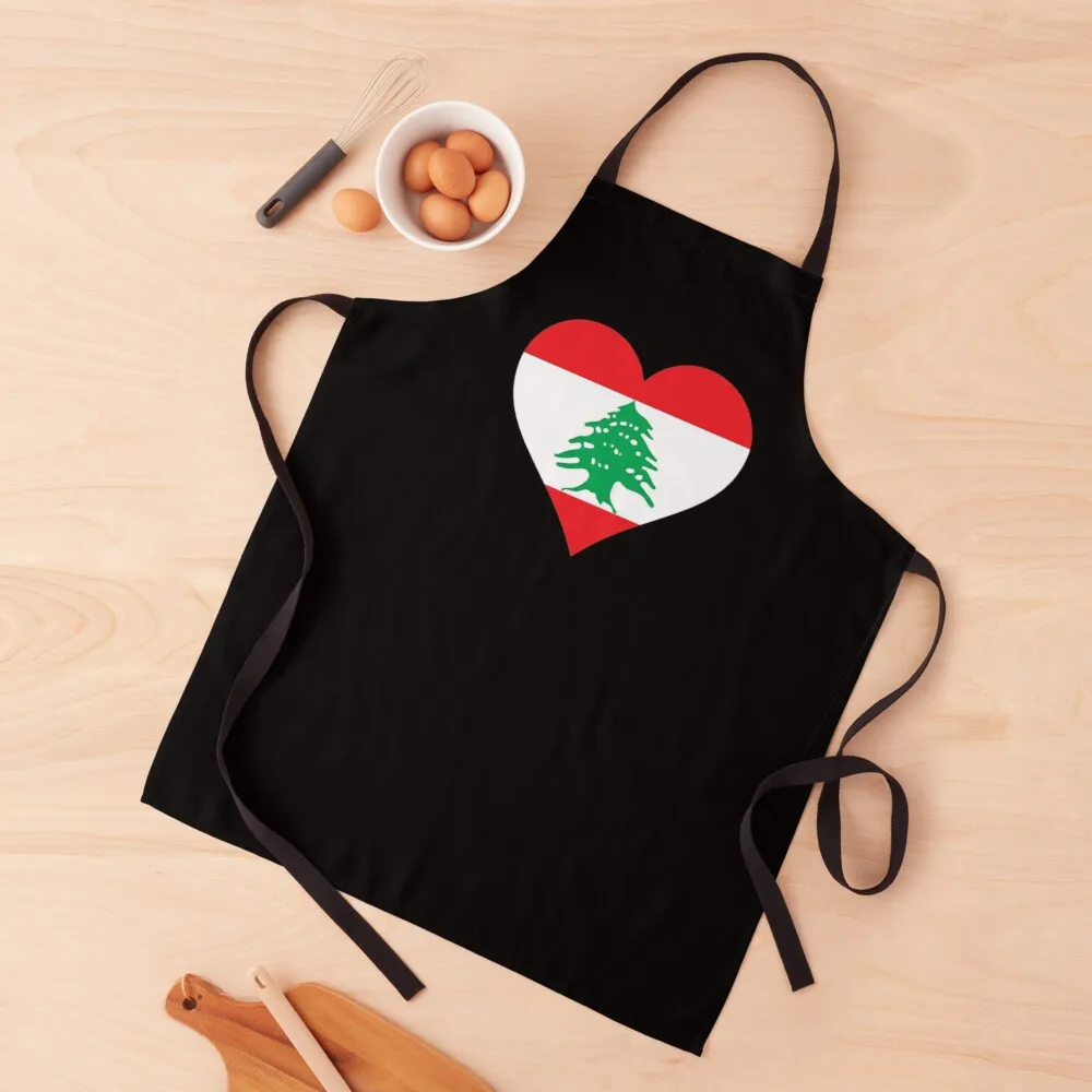 

Lebanon Lebanese ensign flag Apron aprons ladies cooking apron aprons kitchen