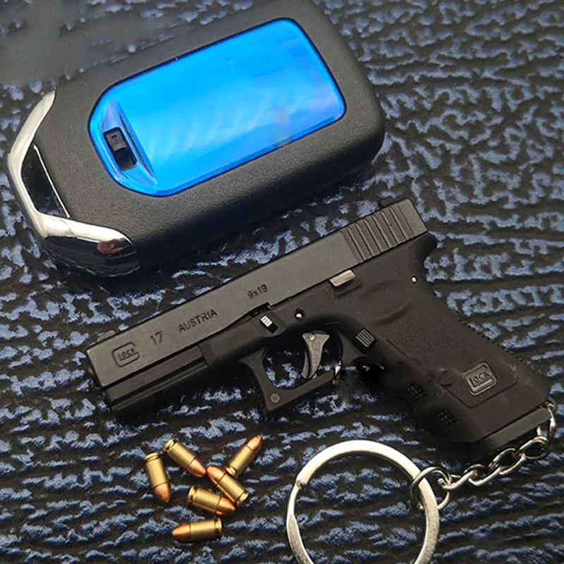 13 Glock Miniature Gun Model Beretta 92f Alloy Gun Keychain Metal