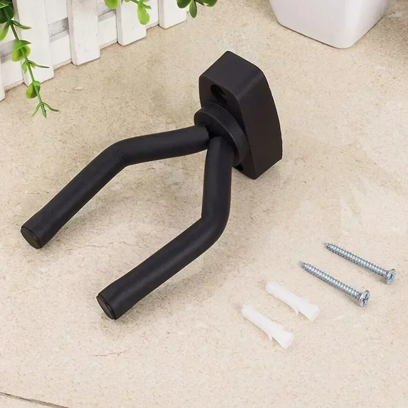 Guitar Holder 1PCS Guitar Holder Wall Mount Stand Parts And Accessories Home Instrument Display Guitars Hook Wall Hangers Guitar Accessori