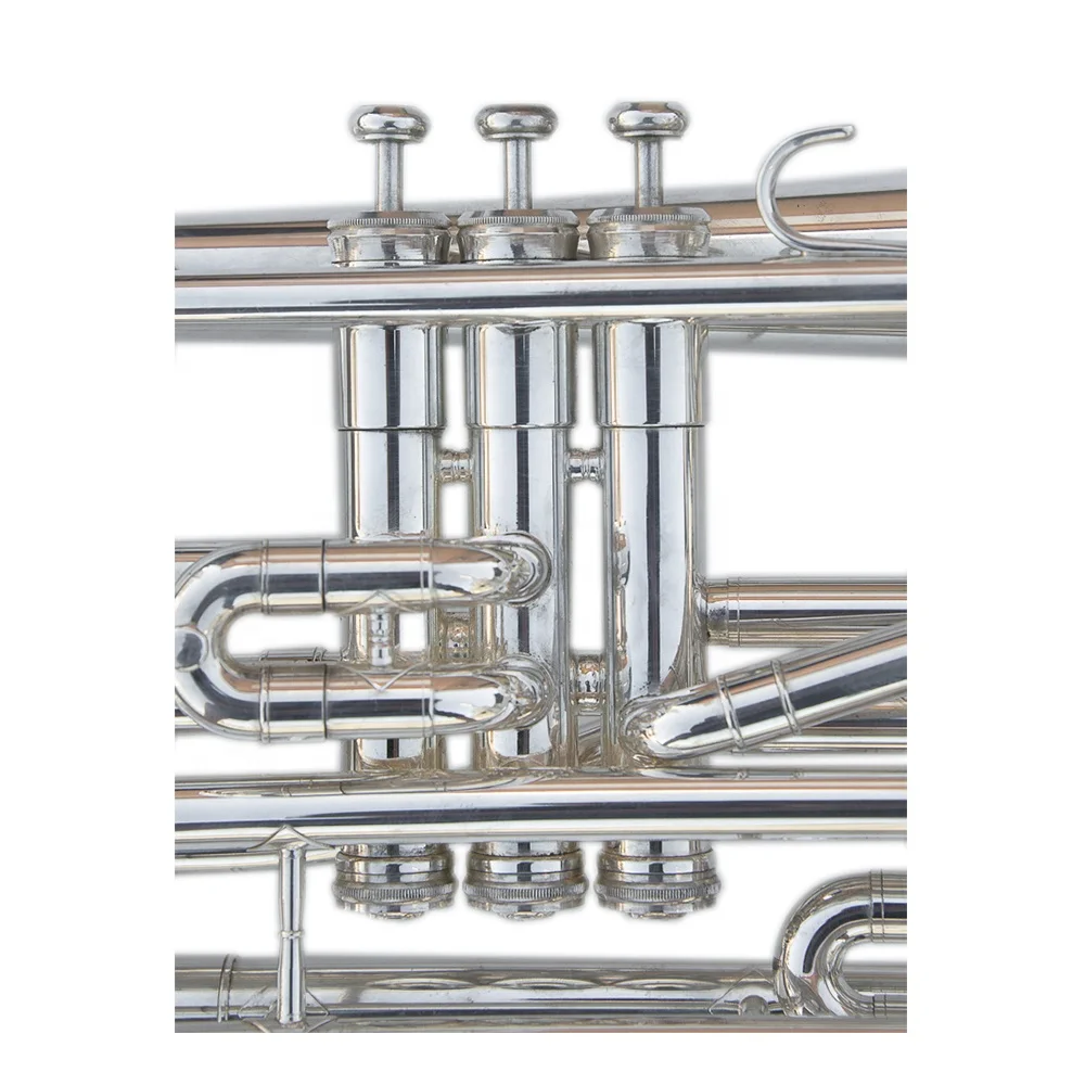 SEASOUND Cheap High Quality Bb Gold Marching Instrument Trombone JYMTB1312
