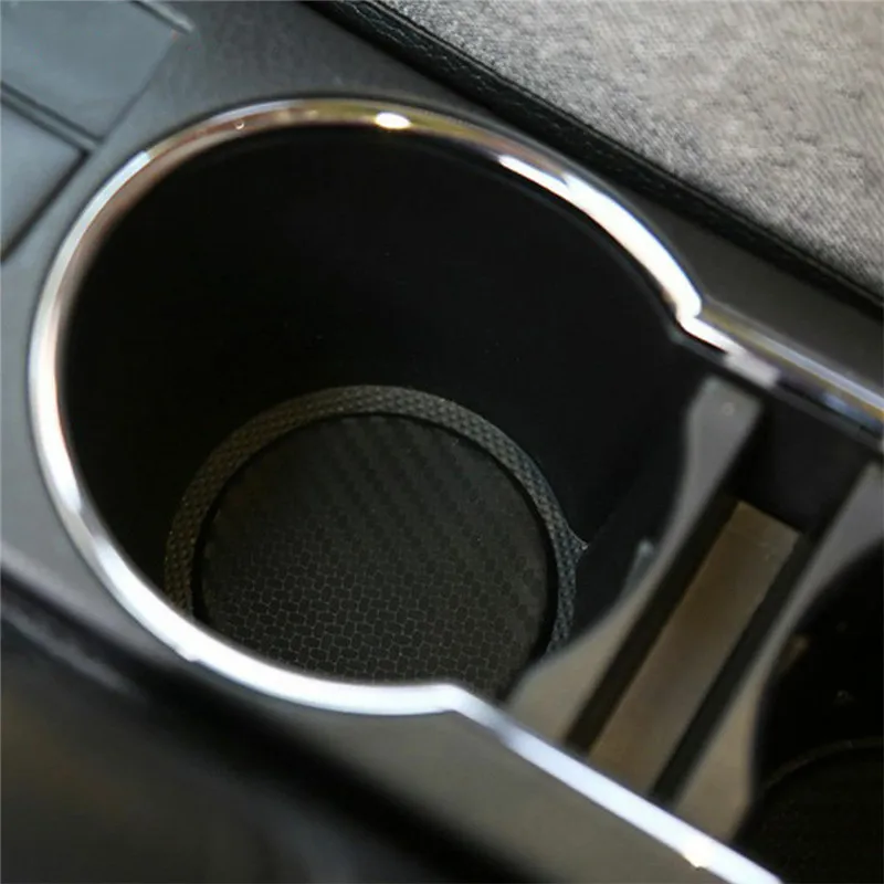 Car Auto Water Cup Slot Non-Slip Mat Pad Accessories 2Pcs cup holder coasters,car coaster pads