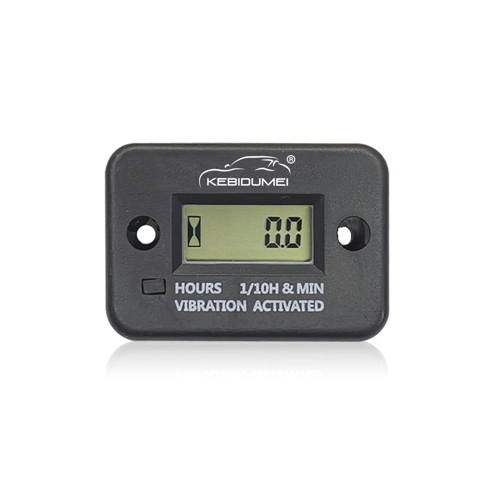Digital Vibration Hour Meter Complete Waterproof Resettable Vibration