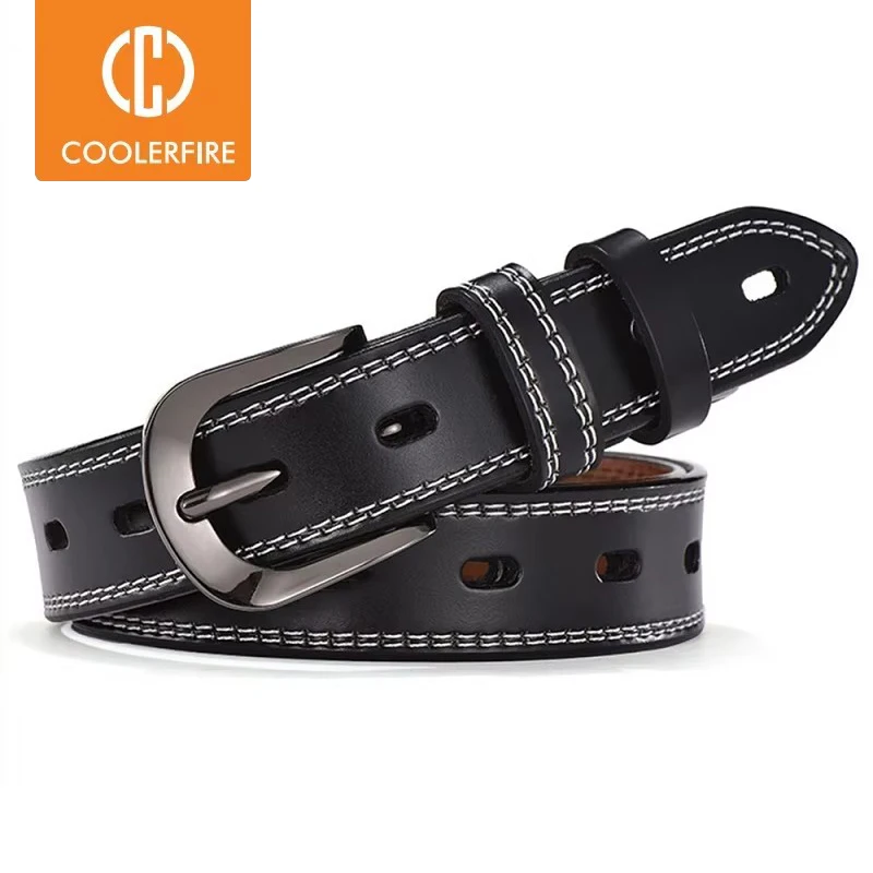 Neue Frauen Echtes Leder Gürtel Für Weibliche Strap Casual Alle-spiel Damen Verstellbaren Gürtel Designer Hohe Qualität Marke