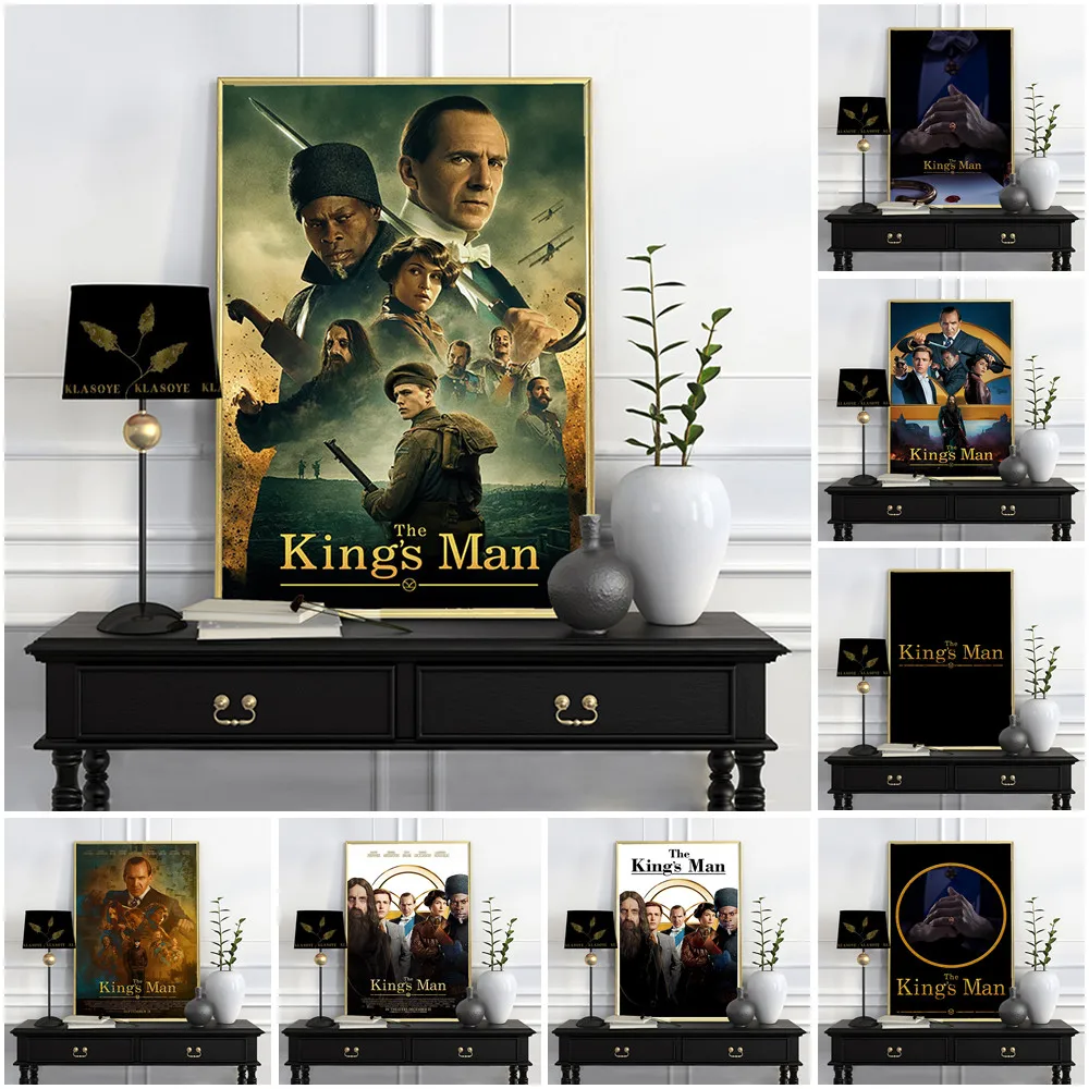 

The King's Man Action Adventure Film Print Art Poster Movie Canvas Painting Modern Wall Picture Decor