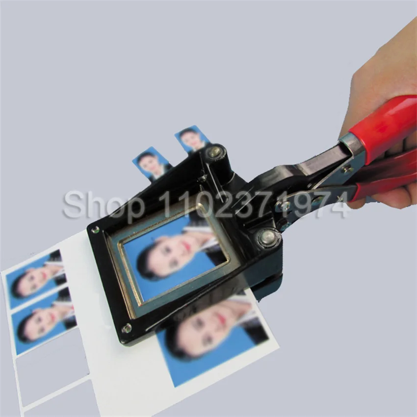 Handheld Foto-ID Stansmachine Voor Pasfoto's, Perfect Voor Kantoorgebruik En Efficiente Oplossing Voor Het Snijden Van Fotos