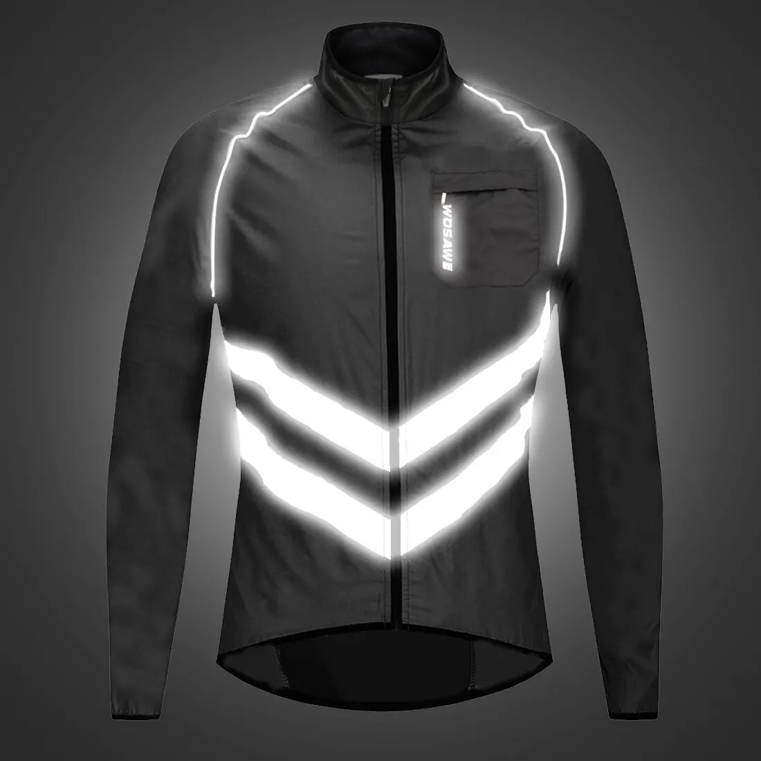 Men Cycling Jacket Long Jersey Lightweight Windproof Water Repellent Bicycle MTB Road Bike Clothing