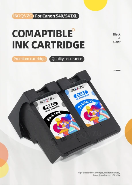 Cartucho de tinta para impresora Canon Pixma, PG-540XL PG 540 XL, MG2150,  MG2250, MG3650, MG3250, TS5150, MX375, MX435, MX515, MG3650S, PG540 -  AliExpress