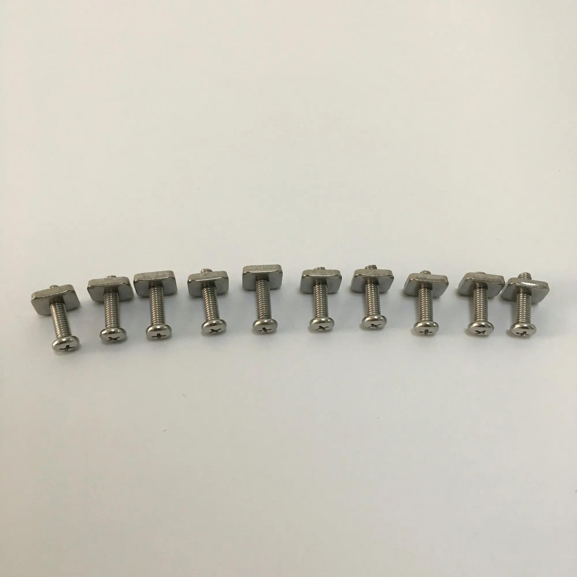 Surfing Longboard Fin Screw M5 Stainless Surf Fin Screws Plates Single Nails Surfing Replacing Screw 10PCS/Lot