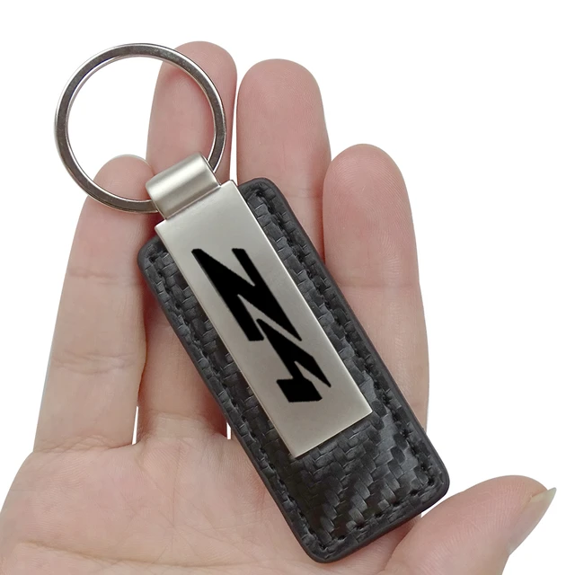 Pour Z8 - Porte-clés de voiture en fibre de carbone, Porte-clés