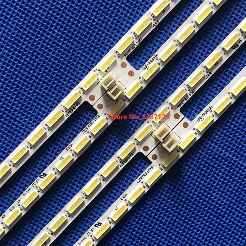 LED 백라이트 스트립, LC-65N7000U LED65K5500U H65M5500 HE65K5510UWTS GT-1146680-A HE650HU-B01 RSAG7.820.6367 V650DJ4-QS5, 40