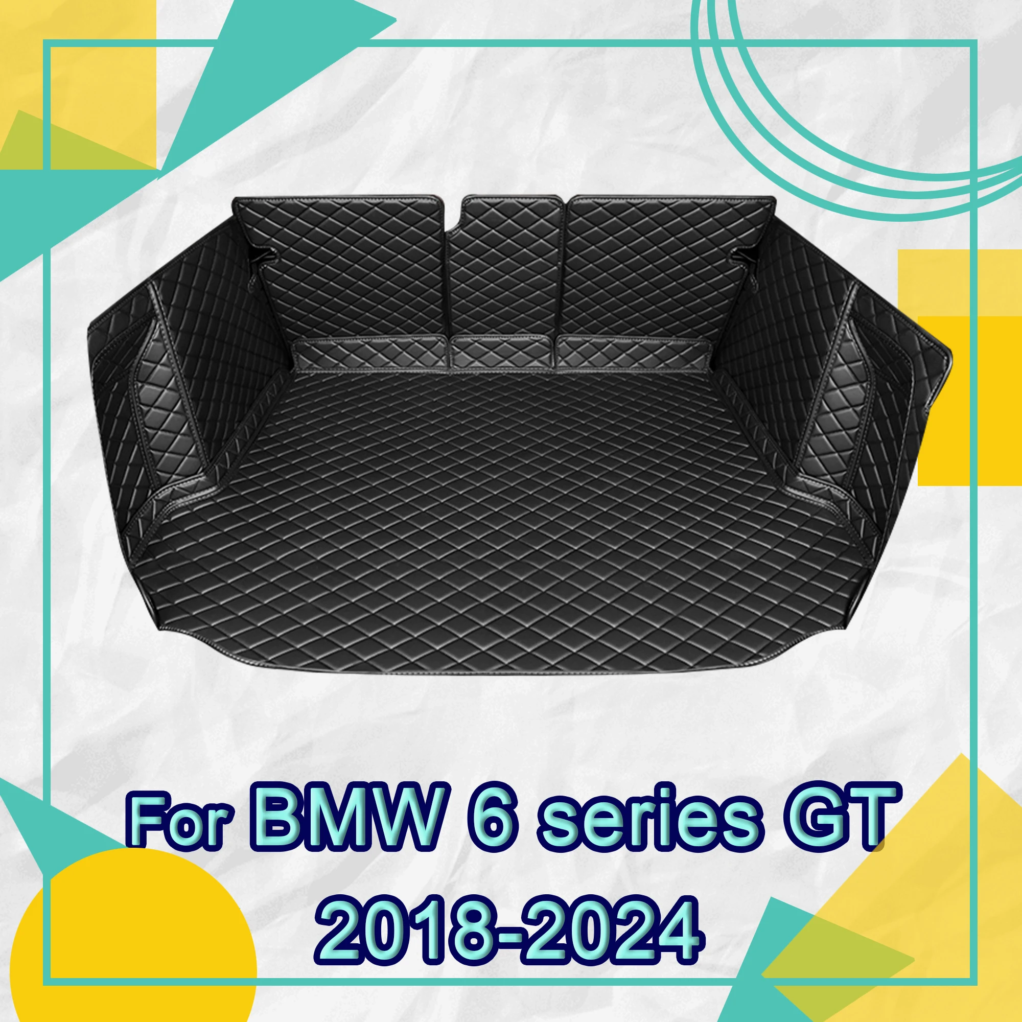 

APPDEE Car trunk mat for BMW 6 series GT G32 2018 2019 2020 2021 2022 2023 2024 cargo liner carpet interior accessories cover