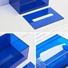 Modern Acrylic Tissue Box Holder Napkin Dispenser Wipe Case Kitchen Storage Box Desktop Organizer Home Living Room Decoration 5