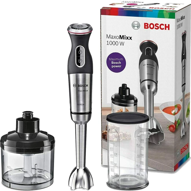 BOSCH MS8CM6120 Blenders Submersible chopper Food with bowl Stationary Home appliances Shredder