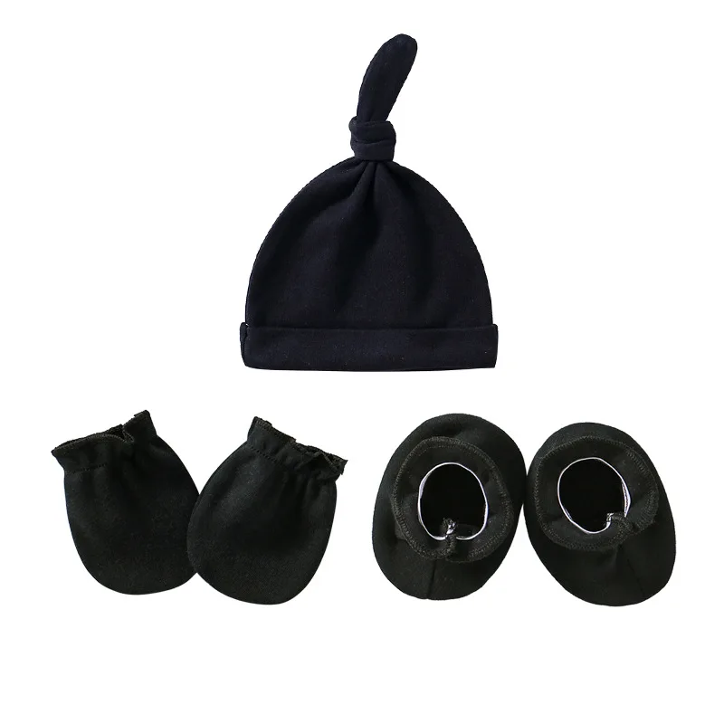 Baby Hats Cotton White Soft Cap Fitted Infants Boys Girls Hats Child Beanie Newborn Photography Props Accessories Kid Clothing 5