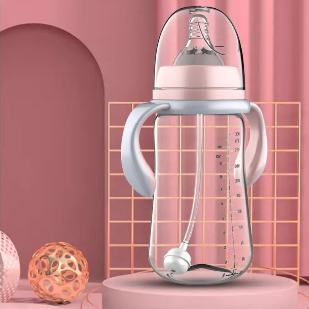 

Бутылочка для кормления грудью, с широким горлом и защитой от падений