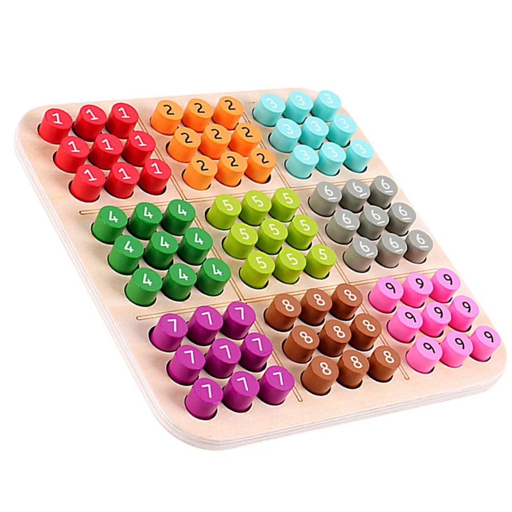 

Easy Wooden Peg Board Playset Toy Kids Supplies Children’s Toys Puzzle
