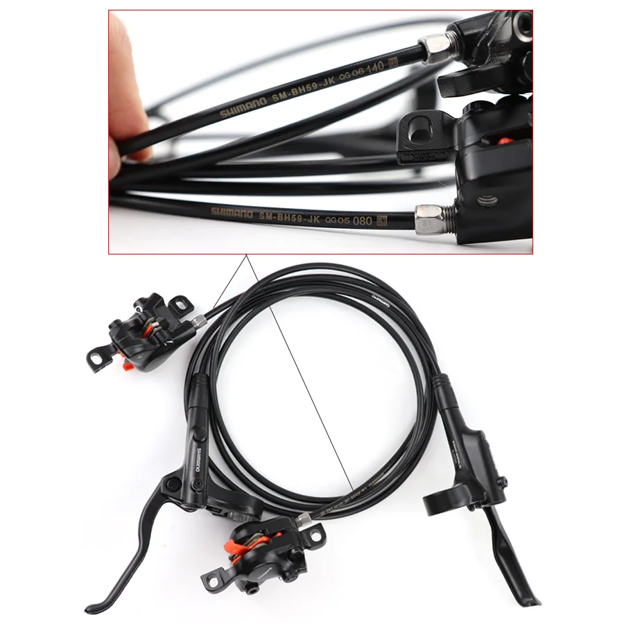 Shimano-マウンテンバイク油圧ディスクブレーキセット,mt200ブレーキ