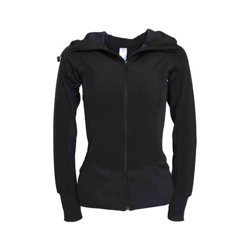Women's Golf Long Sleeve Women's Fleece-Lined Thick Style Trench Coat Hooded Slim Fit Windproof Golf Jackets 골프 재킷