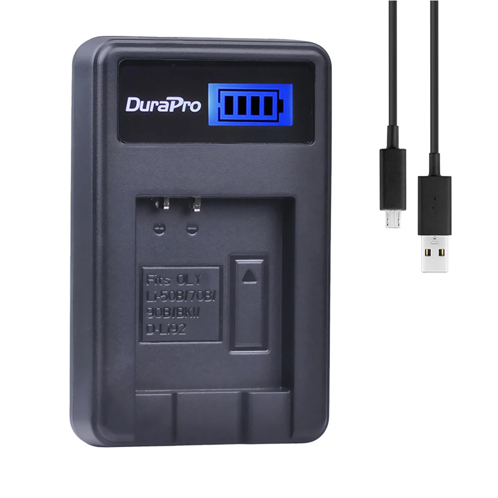 Rechargeable Battery DuraPro NP-BK1 NP BK1 Bateria 1000mAh Battery + LCD USB Charger For Sony S750 S780 S950 S980 W190 W370 W180 DSC-S950 MHS-PM1