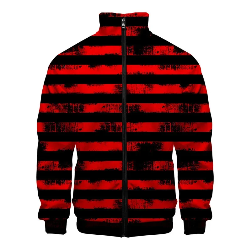 thumbnail image 1 of Chaqueta con cremallera y estampado 3D de cocotero para hombre, chaqueta holgada de manga larga con estampado de instrumentos musicales, chaqueta deportiva, ropa de calle, 1 of 5