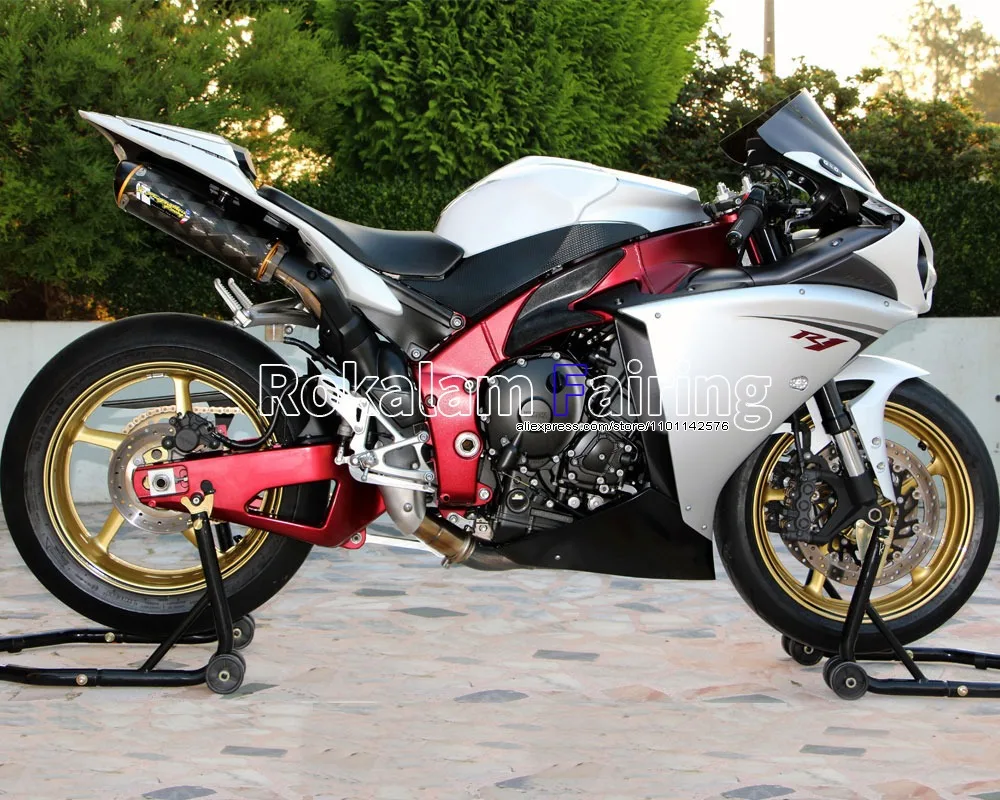 

Обтекатель для мотоцикла Yamaha YZF R1 2009 2010 2011 YZFR1 09 10 11 YZF1000 Цвет Белый Черный ABS (литьё под давлением)