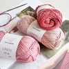 1*50 g Lotus Cotton Linen Spring and Summer Handknitting Yan Soft Yarn 3