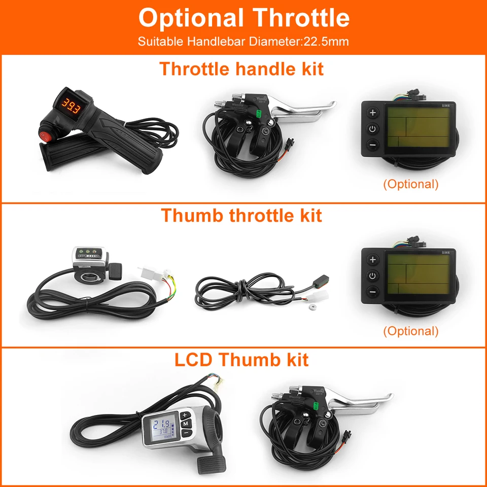 Bracci Di Coppia Per Ebike - Kit 2 Set Per Motori Anteriori E Posteriori Bracci Di Coppia Per Ebike - Kit 2 Set Per Motori Anteriori E Posteriori
