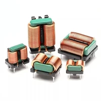 Common Mode Inductor 5mH 10mH Flat Wire EMI Common Mode Magnetic Loop Inductor, High Current Filter Inductor Coil 2