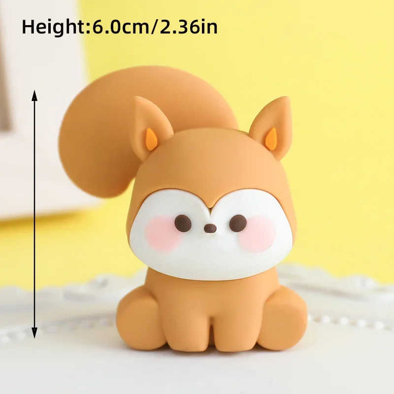 Safari Aap Kawaii Taart Topper Bruin