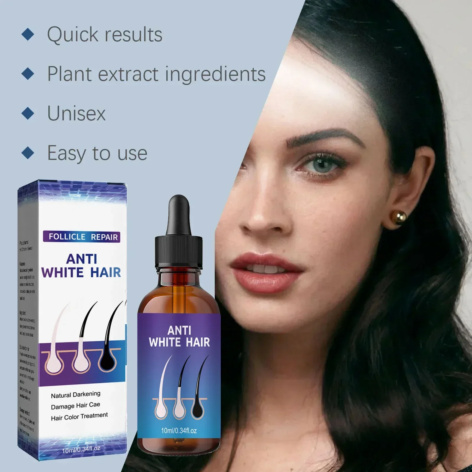White To Black Nourishessence Anti-gray Anti Loss Care 2