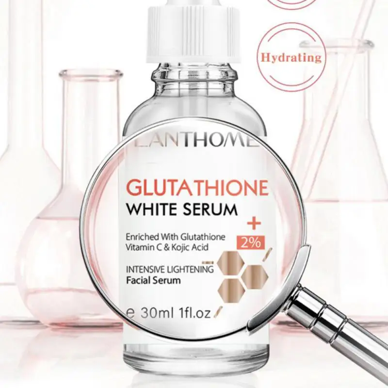 30ml Face Serum Glutathione Brightening Delicate Pore Essence Anti-wrinkle Anti-aging Fade Fine Lines White Essence Cosmetics