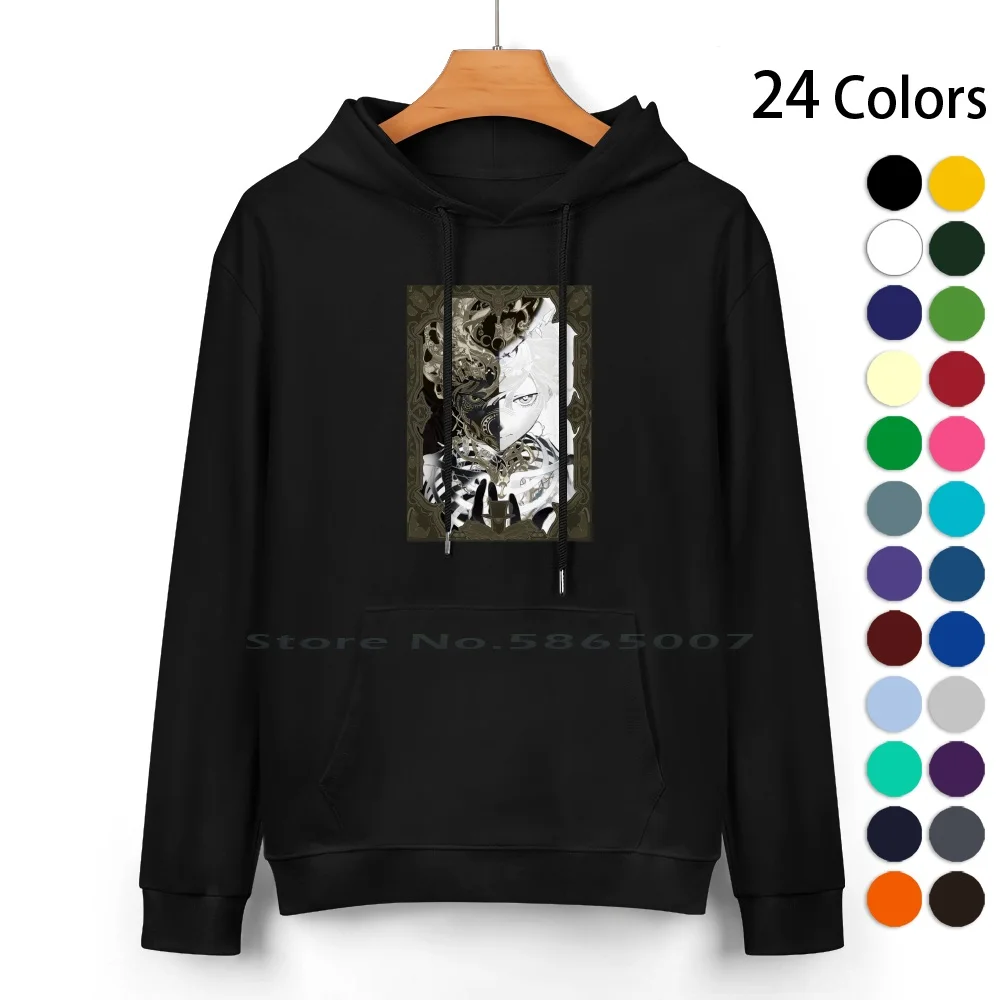 

Eve Zingai White And Black Pure Cotton Hoodie Sweater 24 Colors Eyes Handsome Beautiful Clouds Sky Singer Ado Axja Japanese