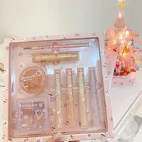 HiVi Flower Language Light Time Makeups Set Tanabata Valentine's Day Birthday Gift Lipstick Eyeshadow Eyebrow Pencil Cosmetics 2