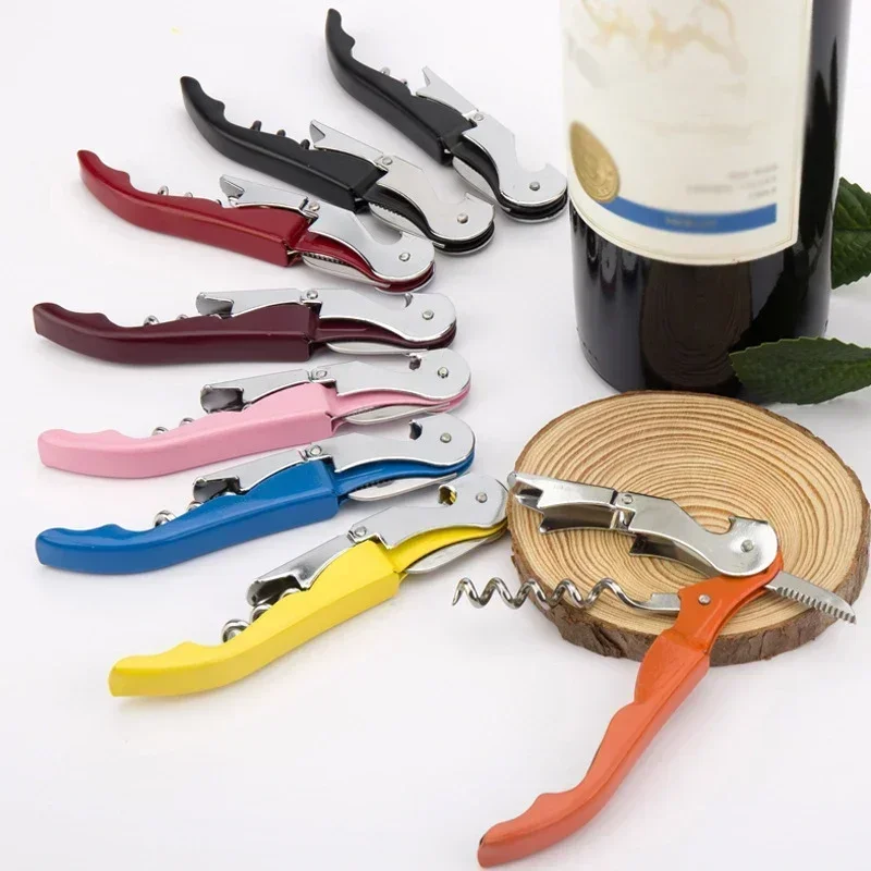 Double Fulcrum Hippocampus Multi-Purpose Stainless Steel Beer Wine Corkscrew Wine Gift